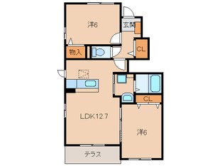 フォレストの物件間取画像